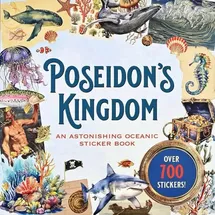 Peter Pauper Press Poseidon's Kingdom Sticker Book (Over 700 Stickers!)