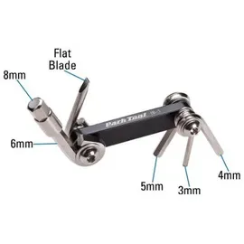 Park Tool IB-1 I-Beam Mini-Faltwerkzeug Multitool schwarz