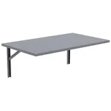 AKKE Klapptisch, Wandklapptisch Wandtisch Küchentisch Schreibtisch Hängetisch 2mm PVC 40 cm x 90 cm