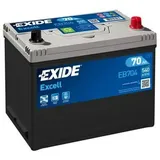 Autobatterie EXIDE EXCELL Bleiakku 12V 70Ah 540A D26 Korean B1+B6