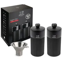 Peugeot Duo Pfeffer- & Salzmühle 12 cm Schwarz befüllt