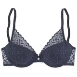 s.Oliver Amelie Push-up BH Spitze dunkelblau 70B