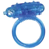Orion You2Toys Vibro Ring Blue - sehr flexibler Cockring für Männer und Frauen, Blutstau-Effekt, Erektions-Verlängerung, mit Mini-Vibrator, blau