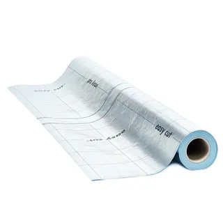 EGGER Dampfbremse Aqua+ Aluflex Laminatunterlagsfolie mit Vliesbeschichtung