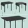 Relaxdays Klapptisch 120 x 76 x 78 cm schwarz