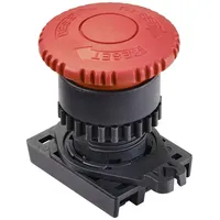 TRU Components S2ER-E3R Not-Halt-Pilzdrucktaster IP52