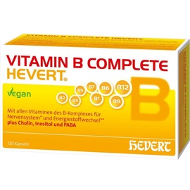 Hevert Arzneimittel GmbH & Co. KG Vitamin B Complete Kapseln 120 St.