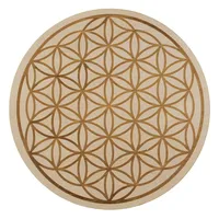 Saraswati Untersetzer "Blume des Lebens"