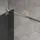 Bernstein Duschabtrennung Walk-In Nano Echtglas 10mm graues Glas 100cm