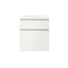 VOSS MÖBEL Salea 60 x 61 x 31 cm 1 Schublade / silberfarben, weiß