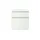 VOSS MÖBEL Salea 60 x 61 x 31 cm 1 Schublade / silberfarben, weiß