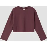s.Oliver Cropped-Longsleeve mit Rückenprint - rot - 170/176