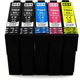 OBV 604 604XL kompatibel Druckerpatrone Vorteilspack mit 2x Schwarz,