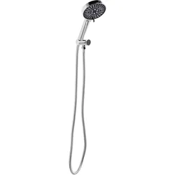 Duschkopf mit Schlauch MAPIRI 6-Funktionen Silber