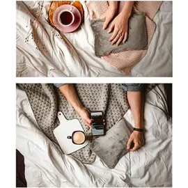 Adler AD 7427 Elektrische Wärmflasche mit weichem Bezug, Wärmflaschenwärmer 360 W, Wärmekissen