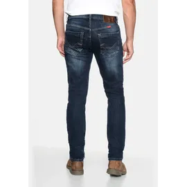 Hero by John Medoox Portland Slim Straight Fit Classic Blau Used 36