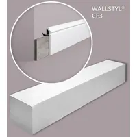 NMC Abdeckleiste NMC CF3-box WALLSTYL Weiß 19 St. 380 x 12 cm