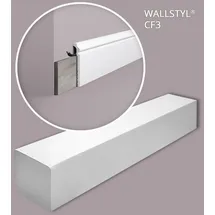 NMC Abdeckleiste NMC CF3-box WALLSTYL Weiß 19 St. 380 x 12 cm