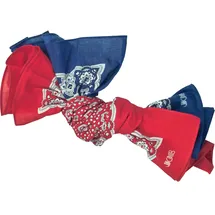 JOB-Kleidung JOB Bandanos CHUCK rot+blau