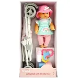 Happy Friend Lotta Doll 30 cm mit Kinderwagen Set