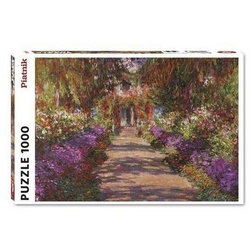 Piatnik Puzzle 5521 - Monet: Weg in Monets Garten - Puzzle, 1000 Teile, 1000 Puzzleteile bunt