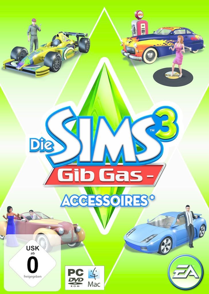 Die Sims 3 - Gib Gas Accessoires