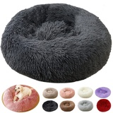 rngcpto Hundekissen, Anti-Stress, XXL, große Größe, Hundebett, XXL, mittlere Größe, Puppy Love Hundebett, orthopädisch, rund, waschbar (50 cm)