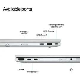 HP EliteBook 8 Flip G1i 13,3" Intel Core Ultra 5 125U 16 GB RAM 512 GB SSD Win11 Pro AD2Z6ET