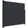 vidaXL Aluminium Seitenmarkise 180 x 600 cm Schwarz