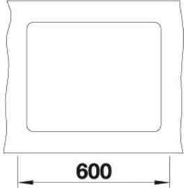 Blanco Subline 500-F weiß + Handbetätigung