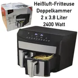 Expo-Börse Deski Doppel-Heißluftfritteuse,