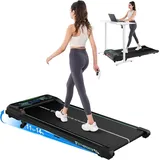 Walking Pad für Zuhause und Büro bis 6 km/h Laufband, WP6  Schwarz und Grün