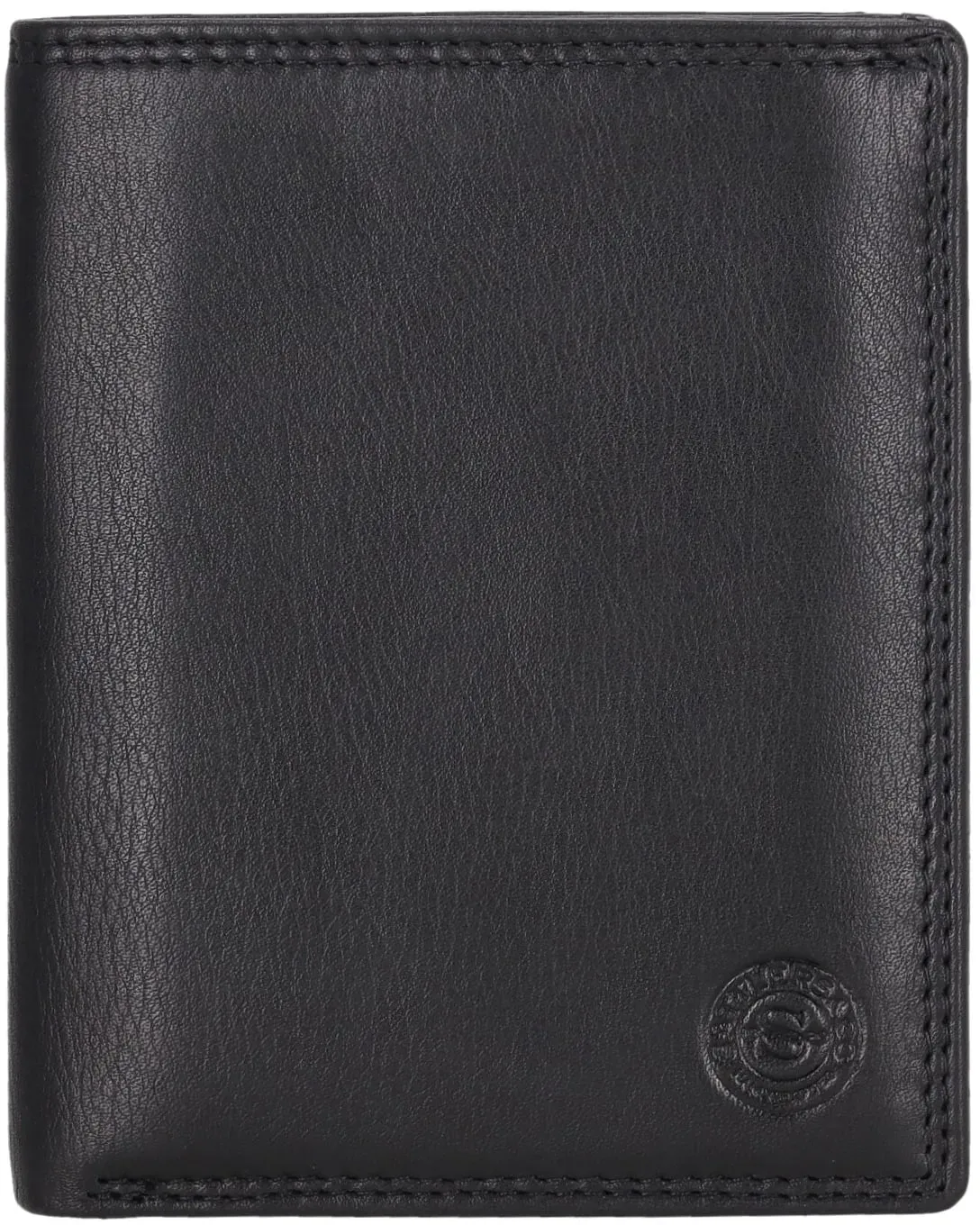 Sattlers & Co. Hochkantbörse Herren The Grandes Wokani black