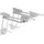 Maclean Brackets Maclean Ausziehbarer Küchenlift 5-20 kg | Einbau-Küchenregal 820x168x106 mm | Höhenverstellbares Schrankregal | Ergonomischer Schrankauszug für Küchenmaschinen, Mikrowelle & Mixer