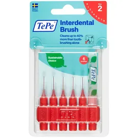 TePe Original 0,5 mm rot Interdentalbürste 6 St.