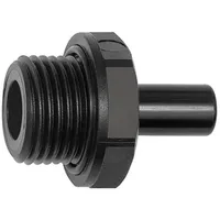 Riegler Einschraub-Stutzen POM, G 1/2, für Schlauch-Außen- Ø12 mm