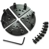Holzstar Planscheibe für Vier-Backenfutter Profi-Set