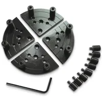 Holzstar Planscheibe für Vier-Backenfutter Profi-Set