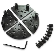 Holzstar Planscheibe für Vier-Backenfutter Profi-Set