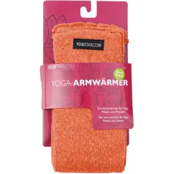 Yoga Armwärmer Basic Yoga Wärmend YOGISTAR aprikose Einheitsgröße