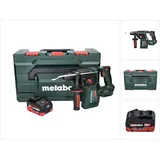 Metabo KH 18 LTX BL 24 Akku Bohrhammer 18 V 2,2 J SDS Plus Brushless + 1x Akku 5,5 Ah + metaBOX - ohne Ladegerät