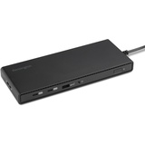 Kensington SD4842P USB-C Triple Video HD (1080p @ 120Hz) Dockingstation, bis zu 100 W Leistungsabgabe, 5 x Plug-and-Charge USB-Anschlüsse, hergestellt aus 73 % recyceltem Material, K32810EU
