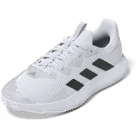 adidas Tennisschuhe SoleMatch Control Clay/Sandplatz weiss/schwarz Herren
