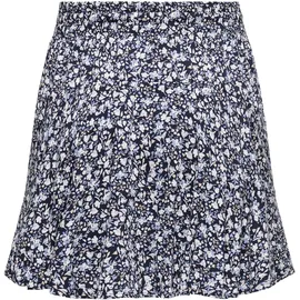Only Minirock Damen Bedruckt Nachtblau 34