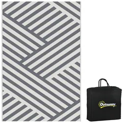Outsunny Outdoor-Teppich Kunststoff