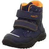 superfit Baby Jungen GLACIER warm gefütterte Gore-Tex Stiefel, BLAU/ORANGE 8020