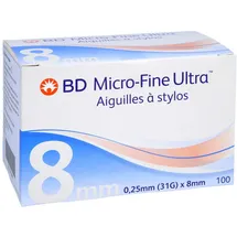 Bb Farma S.R.L. BD Micro-fine Ultra Pen-Nadeln 0,25x8 mm 31 G