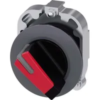 Siemens 3SU10622DC200AA0 3SU1062-2DC20-0AA0 Knebelschalter Knebel Rot 1 x 45°