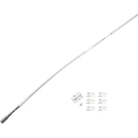 Hautau Hautau, Zubehör Türbeschlag, Flexibles Gestänge 400 mm weiß ,