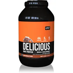 QNT Delicious Whey Molkenprotein ohne Zucker Geschmack Belgian Chocolate 2,2 kg